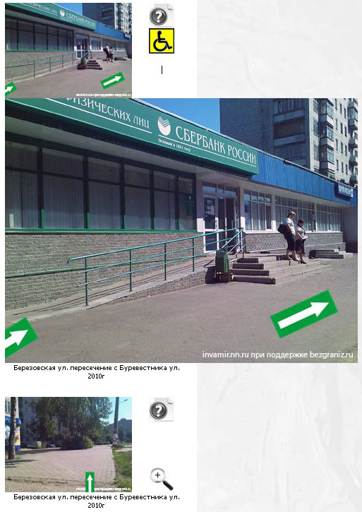 Карта доступности Нижний Новгород